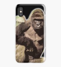 Harambe from above iPhone Case