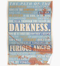 Pulp Fiction: Ezekiel 25:17 (Bloodied) Poster