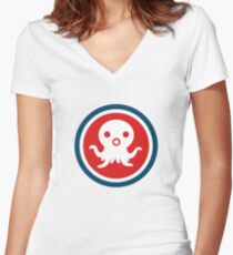 Octonauts Logo Women's Fitted V-Neck T-Shirt