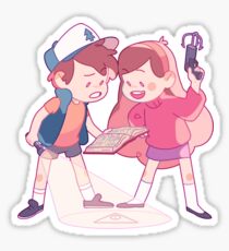 mystery twins Sticker