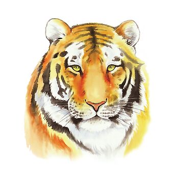 Artwork thumbnail, Tiger Face by Meadowpipit