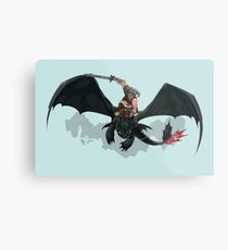 Dragon Rider Metal Print