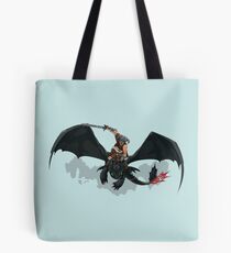 Dragon Rider Tote Bag