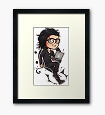 EDM Chibi 1 Framed Print