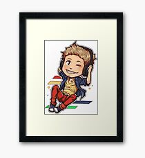 EDM Chibi 4 Framed Print