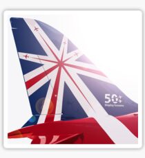 Red Arrows - 50th Display Season Sticker
