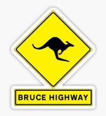 Bruce Highway - Australia's Ocean Road! Sticker