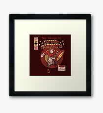 Captain Tightpants Framed Print