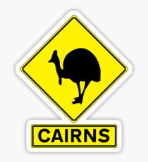 CAIRNS AUSTRALIA - CASSOWARY Sticker