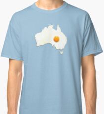 Fried Egg Cartography - Australia 2 Classic T-Shirt