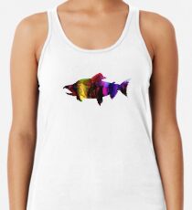 Camiseta con espalda nadadora Salmón multicolor