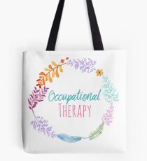 Occupational Therapy Wreath Tote Bag