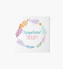 Occupational Therapy Wreath Art Board