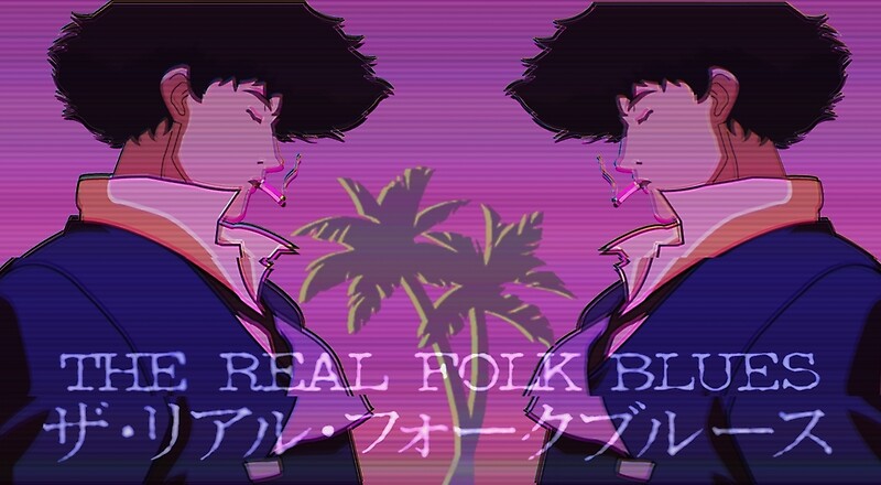 real folk blues. colorful. samurai champloo. bebop. tumblr. cowboy bebop. a...