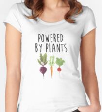Powered By Plants Women's Fitted Scoop T-Shirt