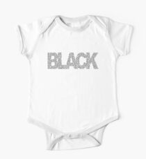 B L A C K One Piece - Short Sleeve