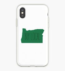 Buy Local Oregon State Thin iPhone Case