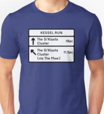Kessel Run Schmuggler Zeichen Unisex T-Shirt
