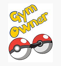 Pokemon Gym Owner Photographic Print