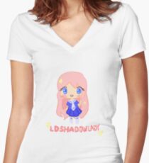 LDShadowlady~ Women's Fitted V-Neck T-Shirt