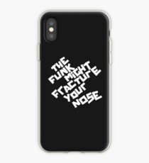 THE FUNK MIGHT FRACTURE YOUR NOSE (Arctic Monkeys) iPhone Case