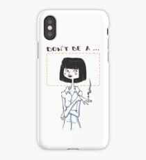 Mia Wallace iPhone Case