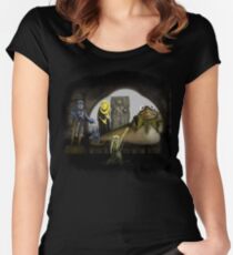 Kermit the Hutt Women's Fitted Scoop T-Shirt