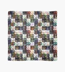 Peace Sign Mosaic Scarf