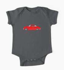 Red Karmann Ghia One Piece - Short Sleeve