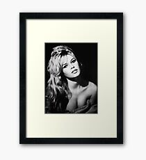brigitte bardot Framed Print