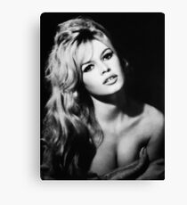 brigitte bardot Canvas Print