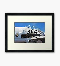 The Downwind T 28 US Air Force Trainer Framed Print