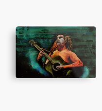 WDVP - 0022 - Gee-tar Metal Print