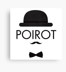 Poirot Canvas Print