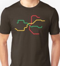 Prague Metro Unisex T-Shirt