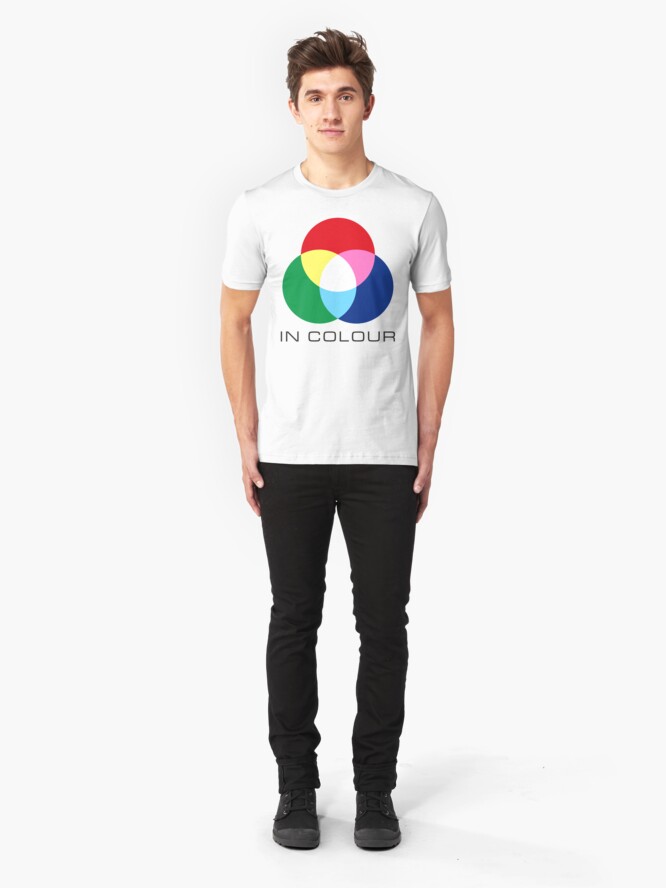 Alternate view of NDVH ATV In Colour Slim Fit T-Shirt