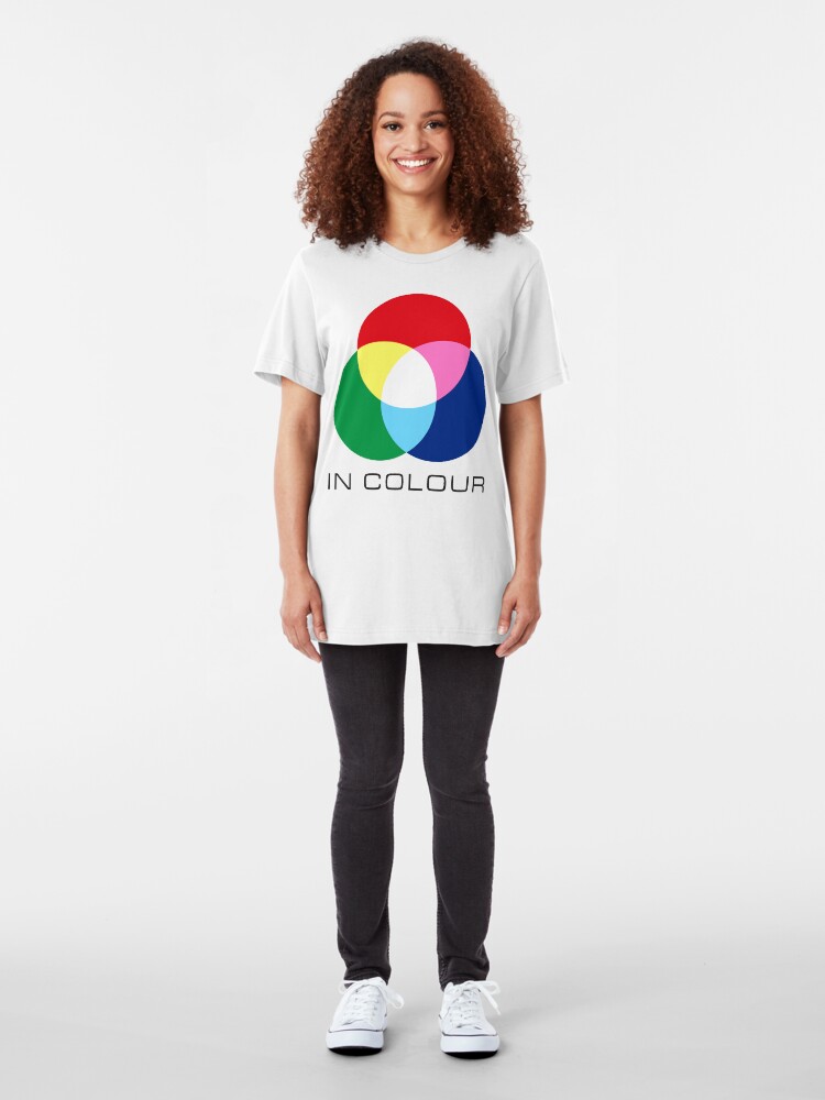 Alternate view of NDVH ATV In Colour Slim Fit T-Shirt
