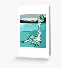 Nessie Greeting Card