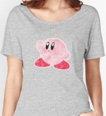 Watercolour Kirby! Women's Relaxed Fit T-Shirt