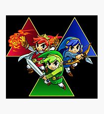 Triforce heroes Photographic Print