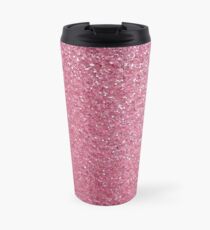 Glitter pink Travel Mug