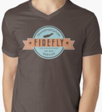 Firefly Transportation Men's V-Neck T-Shirt