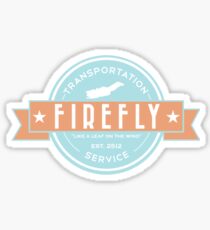 Firefly Transportation Sticker