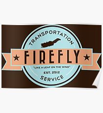 Firefly Transportation Poster