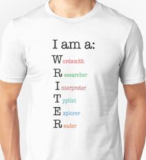 I am a Writer Unisex T-Shirt