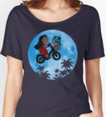 Stitch Phone Home Women's Relaxed Fit T-Shirt