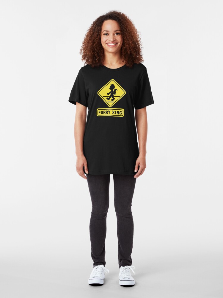 Alternate view of Furry X-ing Slim Fit T-Shirt