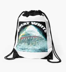 Great White Drawstring Bag