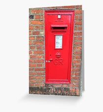 London Mail Greeting Card