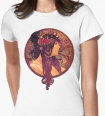 Mucha - Donna Orechini Women's Fitted T-Shirt
